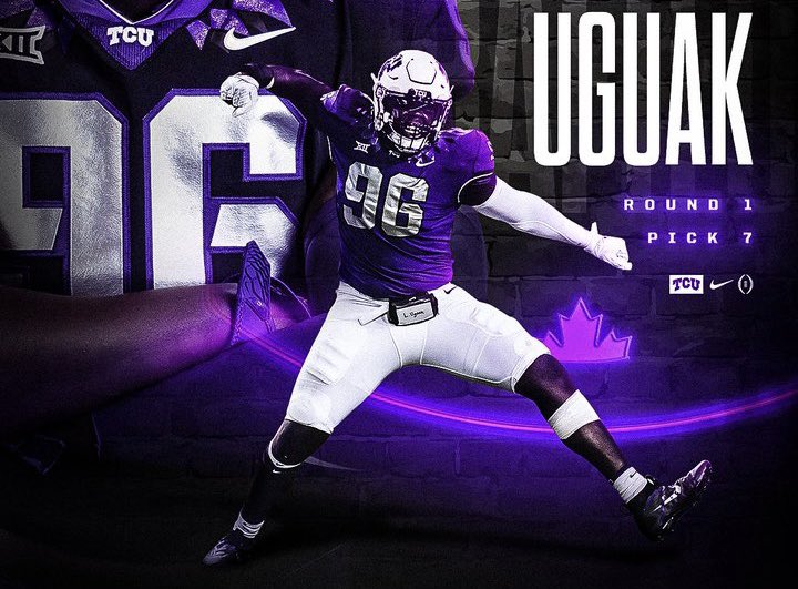 carlonjones11's tweet photo. After a great conversation @_CoachJmac I have offer from TCU!! Horn frogs!!! @Perroni247 @GPowersScout @On3Recruits @TFloss32 @247Hudson @DCTFoundation @CoachRJones_ I’m So blessed and excited!! https://t.co/JF81V7S8Zr