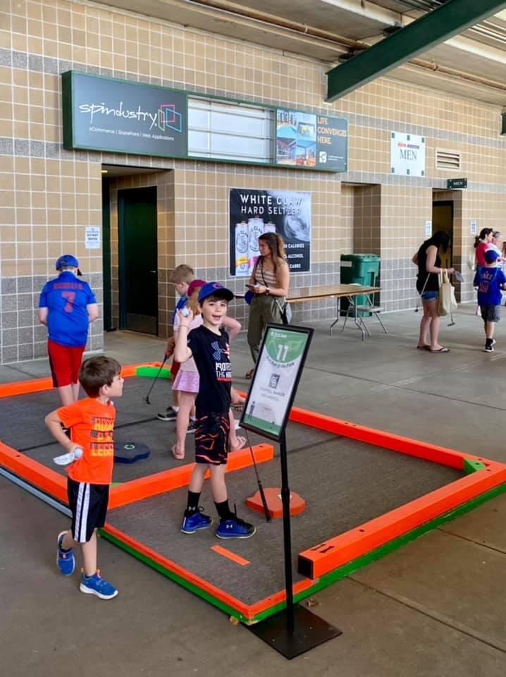 As you heard on @KXnODrive, join <a href="/FirstTeeCIA/">FirstTeeCentralIowa</a> on May 20 for Putt-Putt at the Park! Play an 18-hole mini golf course that winds through Principal Park and enjoy live entertainment at the 19th hole! Grab your tee time at firstteecentraliowa.org/events/putt-pu… or walk up the day of the event.
