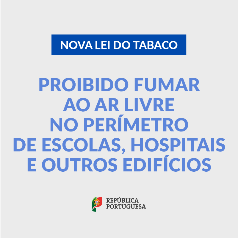 govpt's tweet photo. Menos espaços para #fumadores e mais difícil comprar tabaco. O Governo pretende restringir o fumo em praticamente todos os lugares fechados e alargar a proibição de fumar às esplanadas e pátios exteriores. Ajudamos a criar a primeira geração livre de #tabaco.