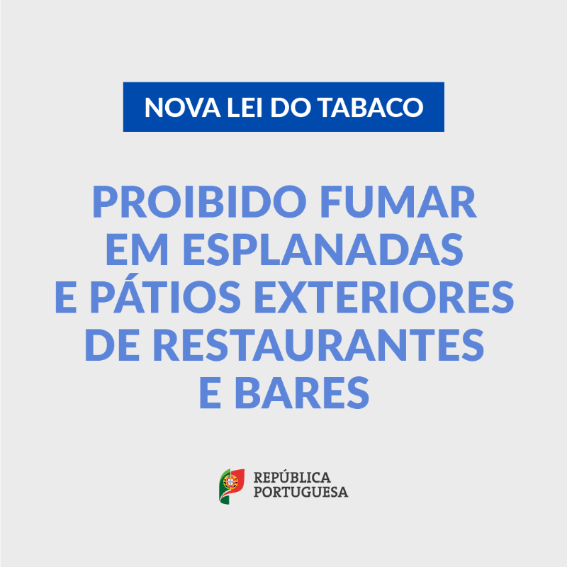 govpt's tweet photo. Menos espaços para #fumadores e mais difícil comprar tabaco. O Governo pretende restringir o fumo em praticamente todos os lugares fechados e alargar a proibição de fumar às esplanadas e pátios exteriores. Ajudamos a criar a primeira geração livre de #tabaco.