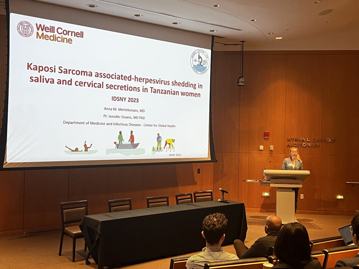 Great day at #IDSNY today. Wonderful to see our NYC ID colleagues in person. Also saw some stellar fellow research projects from across the state including work from our very own <a href="/WCM_ID/">Weill Cornell Infectious Diseases Division</a> fellows Dr. Kate Stoekle and Dr. Anna Mertelsmann! @mertelsmann