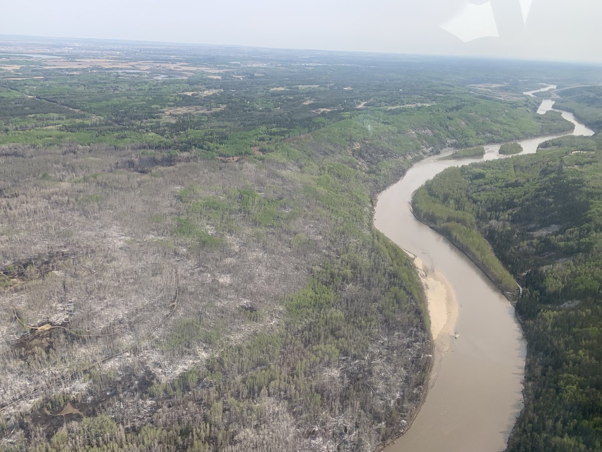 County of Grande Prairie on Twitter "Dunes West Wildfire Update 14 4 p.m. The fire continues