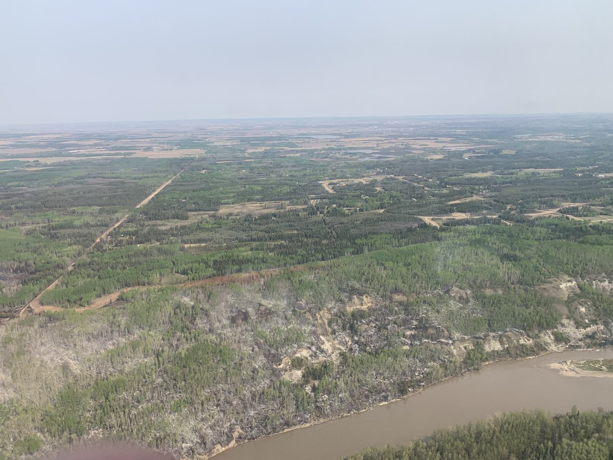 County of Grande Prairie on Twitter "Dunes West Wildfire Update 14 4 p.m. The fire continues
