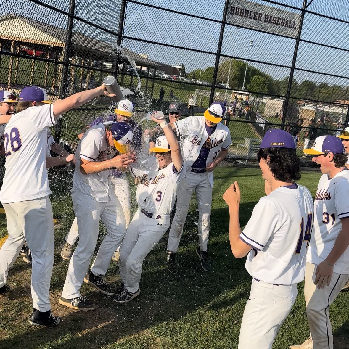 15-2 win on senior night! <a href="/MaddexLaBuda/">Maddex LaBuda</a> gets the win with 12ks! #OneMore