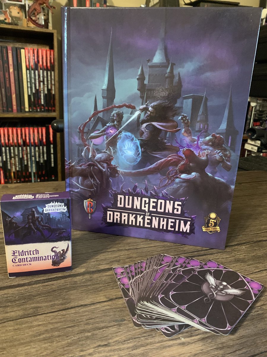 grizzlymaster1's tweet photo. I’ve been following the @dungeon_dudes since the beginning of my DM Journey and I absolutely love their work. When I was able to get Dungeons of Drakkenheim, I didn’t hesitate! I will run this for players! #thegrizzlymaster #ttrpg #3rdpartycontent #newroleplayinggames https://t.co/P0PuzJrqjv