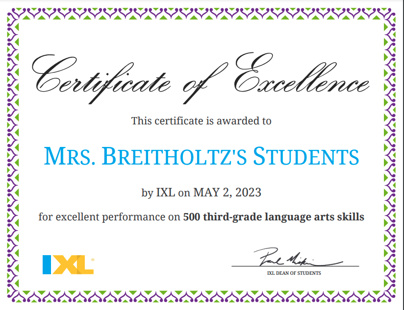 ktbreitholtz's tweet photo. I am so proud of the hard work and dedication my students put into their learning everyday. Check out their newest certificate! @north_chatham Jaguars are going to rock EOG reading this month!
#IXLLearning #jaguarsreadandjaguarsroar #ONEchatham #IXLambassador #lovemystudents https://t.co/wjkFWKJykD