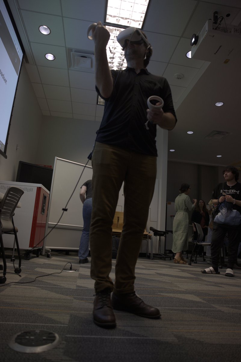 utsa_innovation's tweet image. Bold futures - and incredible history - is within reach at UTSA. We’re happy we got to help move academic innovation forward with ANT 3573’s end-of-semester Digital Archaeology Virtual Reality Fair! #HigherEdWeb 

What a fantastic partnership with @UTSAanthro from @UTSACOLFA!
