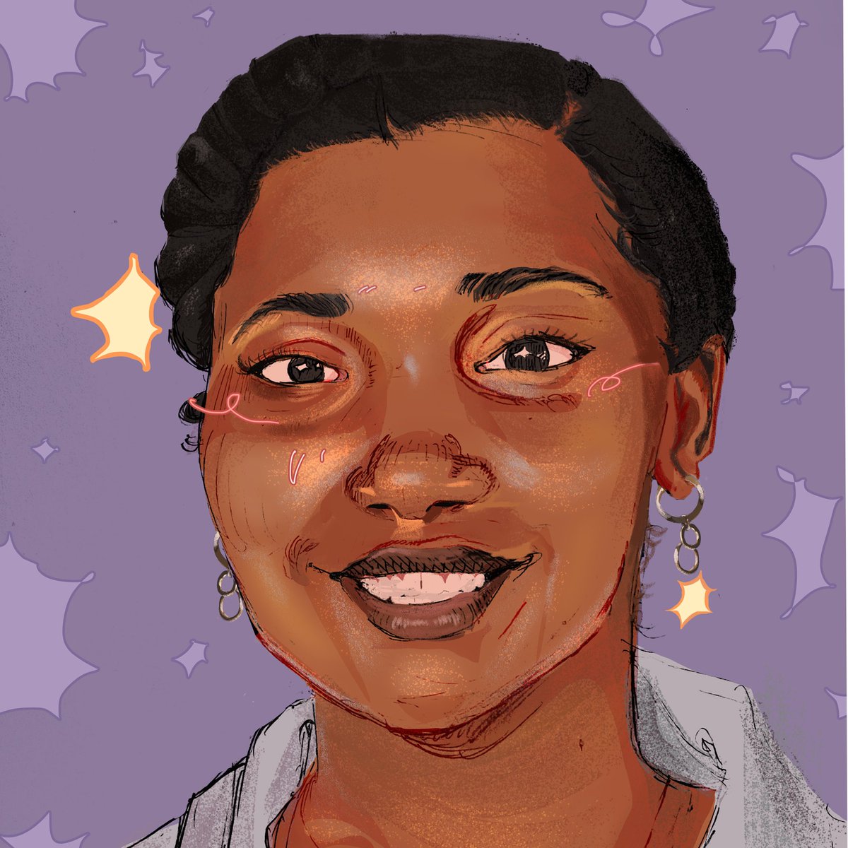 Portrait for @/nextgenradio  #commission #paidcommission #portraits #portrait #portraitcommission #digital #digitalart #digitalpainting #digitalillustration #digitalartist #clipstudio #clipstudiopaint #blackgirlmagic #blackgirls  #art #artist #artwork #realism #realistic