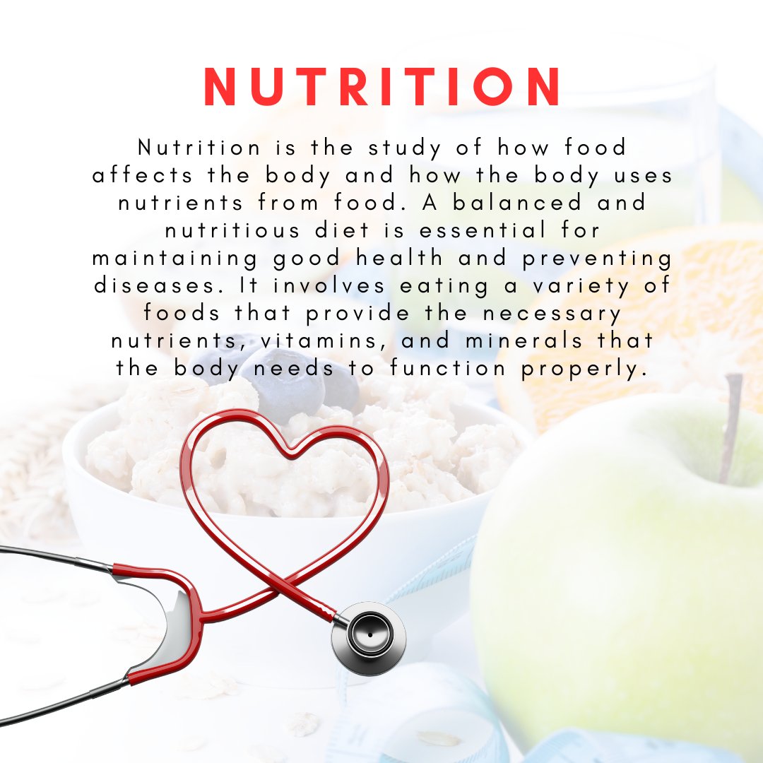 MaeCardano11's tweet photo. Nutrition refers to the process of acquiring and utilizing nutrients from food. Proper nutrition is essential for overall health and wellbeing as it provides the body with the energy and nutrients needed to function properly. 
#yoga #meditation #sleepbetter https://t.co/MBYw903ibX