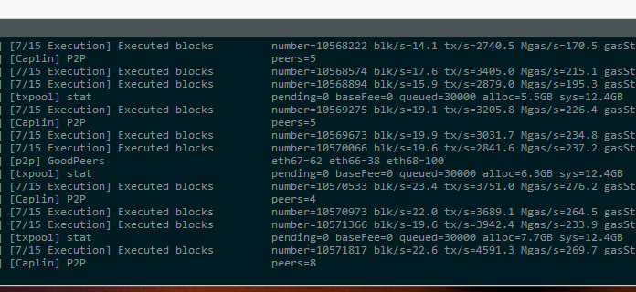 l_unchtime's tweet photo. just 6.6 million more blocks to sync...
$ETH #EthNode #FullNode #ArchiveNode https://t.co/rpQXloukGa