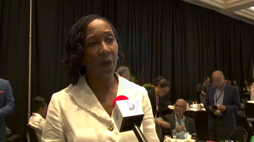 CBCBARBADOS's tweet photo. Chairman of the Barbados Hotel and Tourism Association, Renee Coppin, sees merit in Prime Minister Mia Amor Mottley’s call for a regional tour operator company. https://t.co/0xE6XcYxFx #CBCNewsBarbados #BHTA https://t.co/DIj0juI2S7