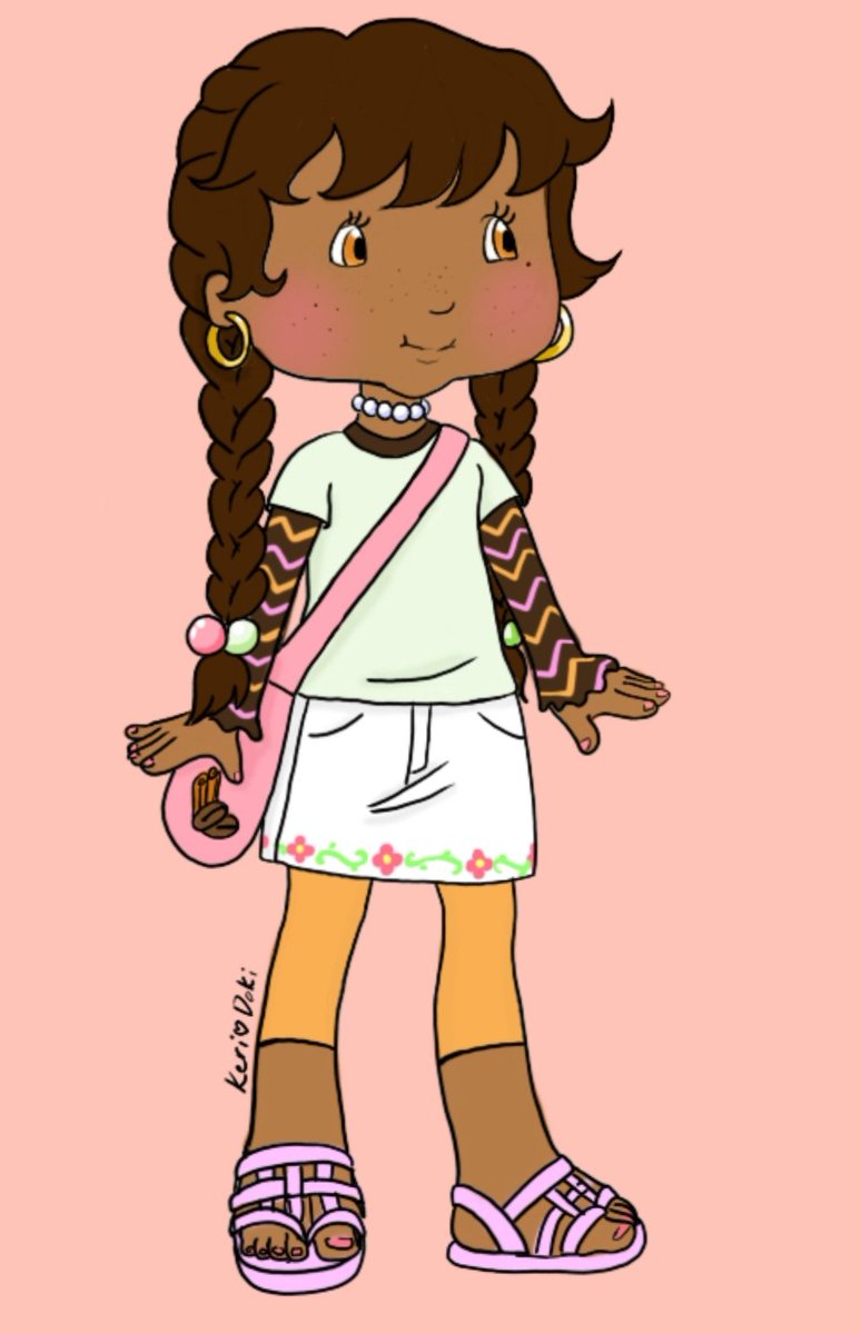 KeriDoki's tweet photo. @Sparkle_Lesbian @Chibicmps I lined and colored it on my phone at work, tried to keep similar color palette as og. https://t.co/rdCM4ES0yc