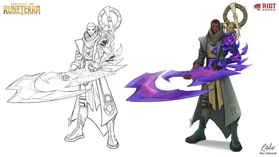 Jumaralo Hex on Twitter: "Khahiri, the Returned Concept Art - Legends