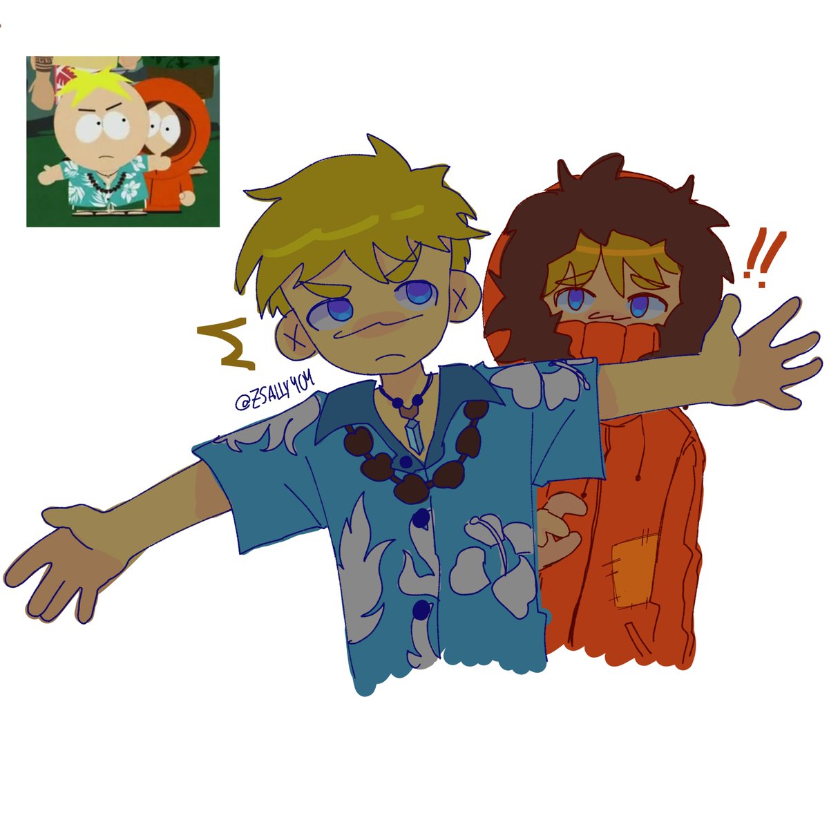 zsally404's tweet image. bunny🥱 #SouthPark #spBunny #butterscotch #KennyMcCormick #sptwt