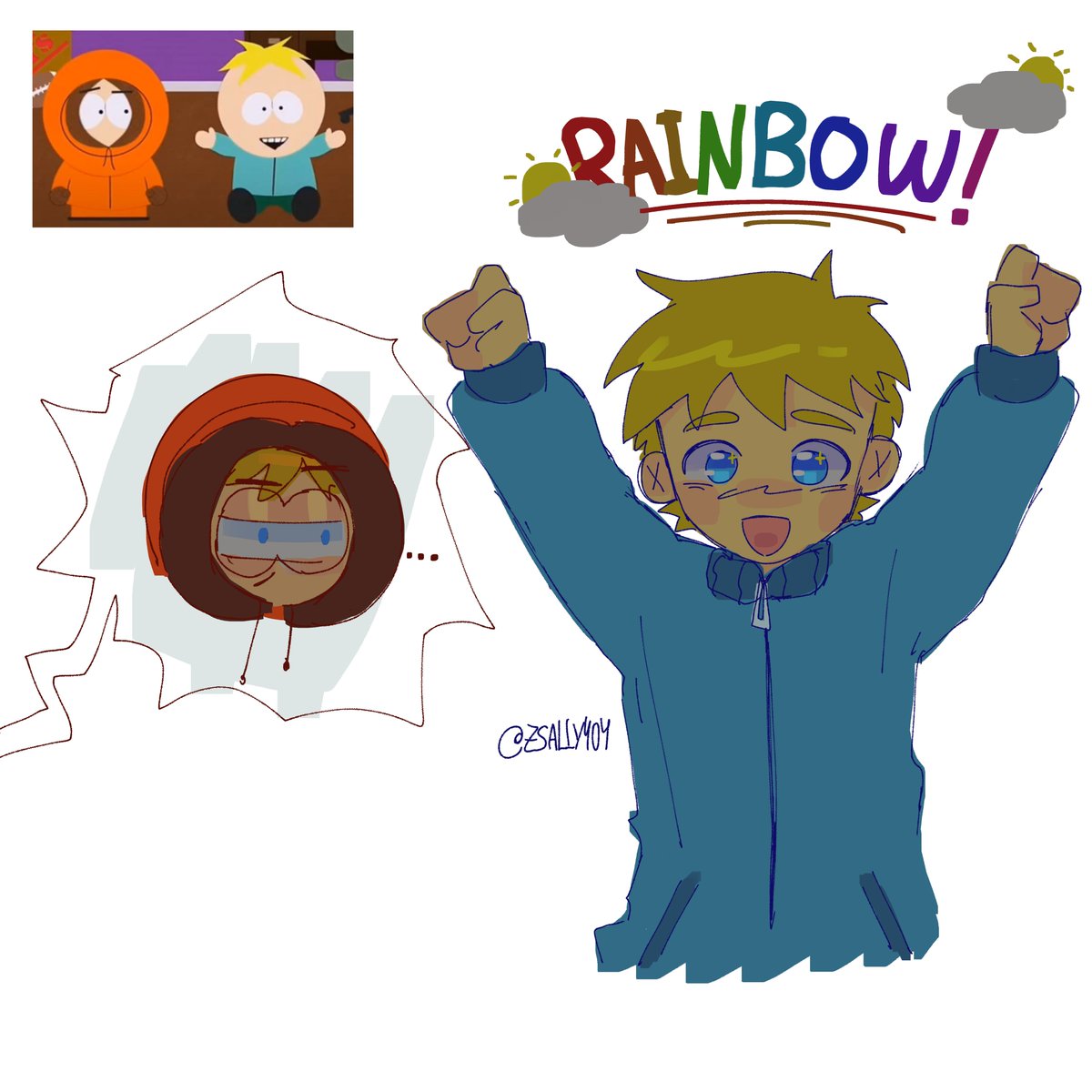 zsally404's tweet image. bunny🥱 #SouthPark #spBunny #butterscotch #KennyMcCormick #sptwt