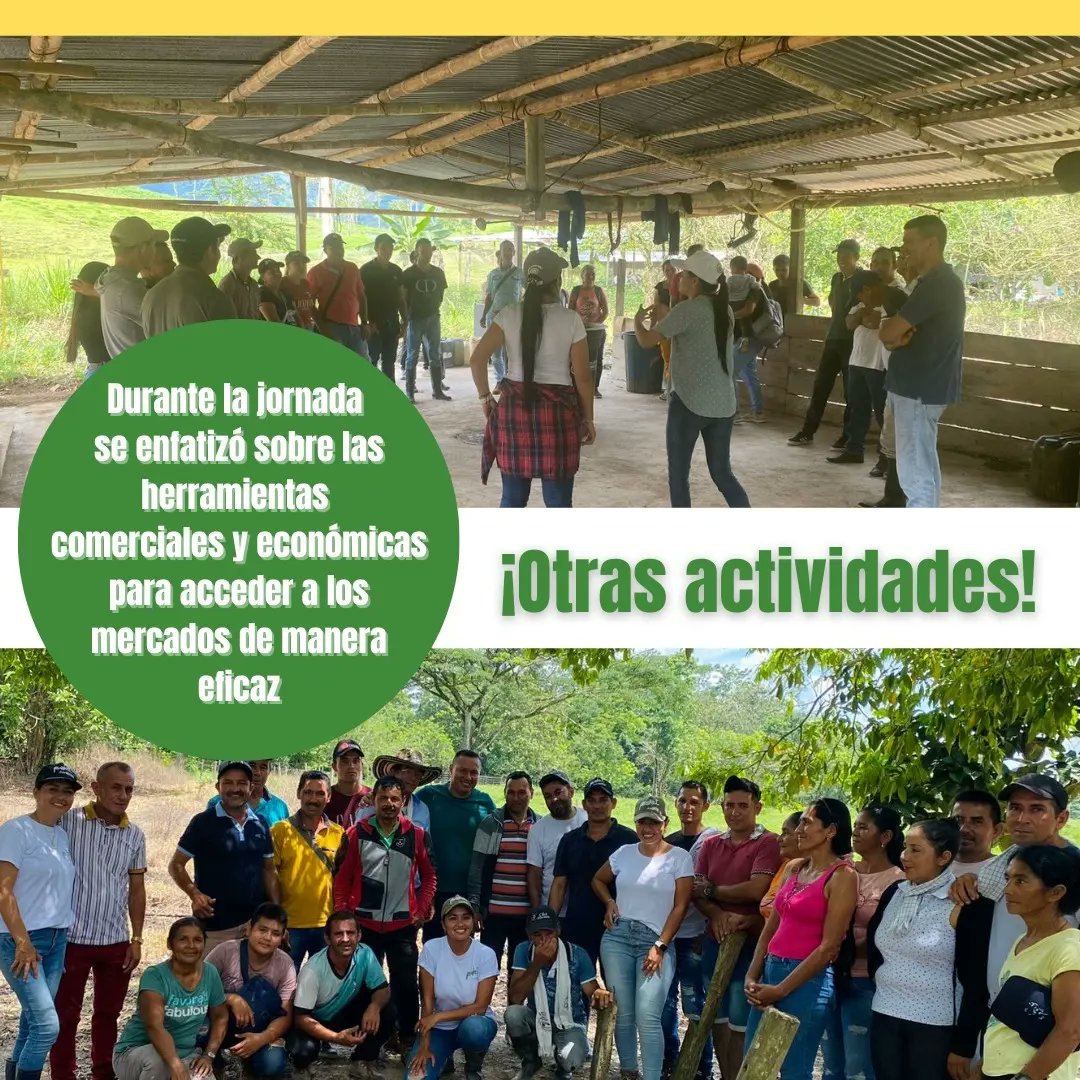 Con estas actividades se pretende brindar las herramientas necesarias para mejorar la productividad de nuestros beneficiarios