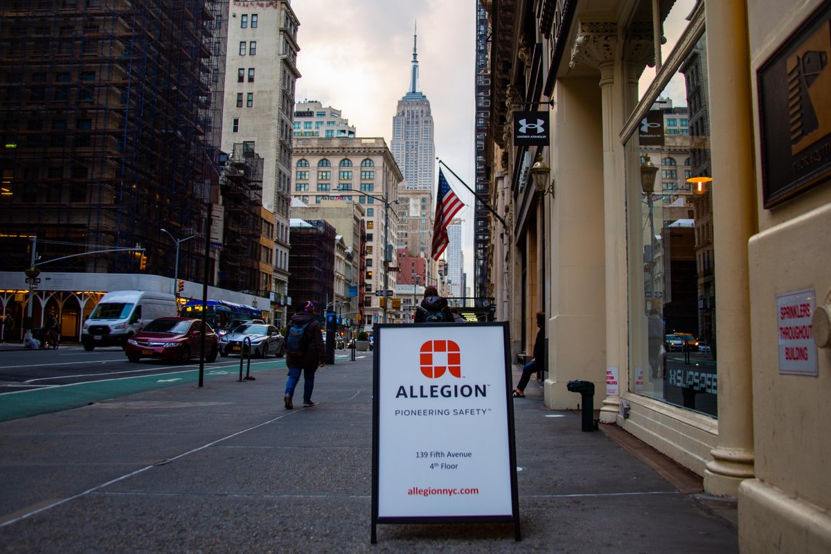 AllegionUS's tweet photo. Thank you to those who joined us at our SIAThere! event last week in our New York showroom.
Allegion US and SIA partnered to bring security professionals together for a night of networking.
We hope you had a great evening!
#SIAThere #SecurityIndustry https://t.co/oSjCVQ8Lpi