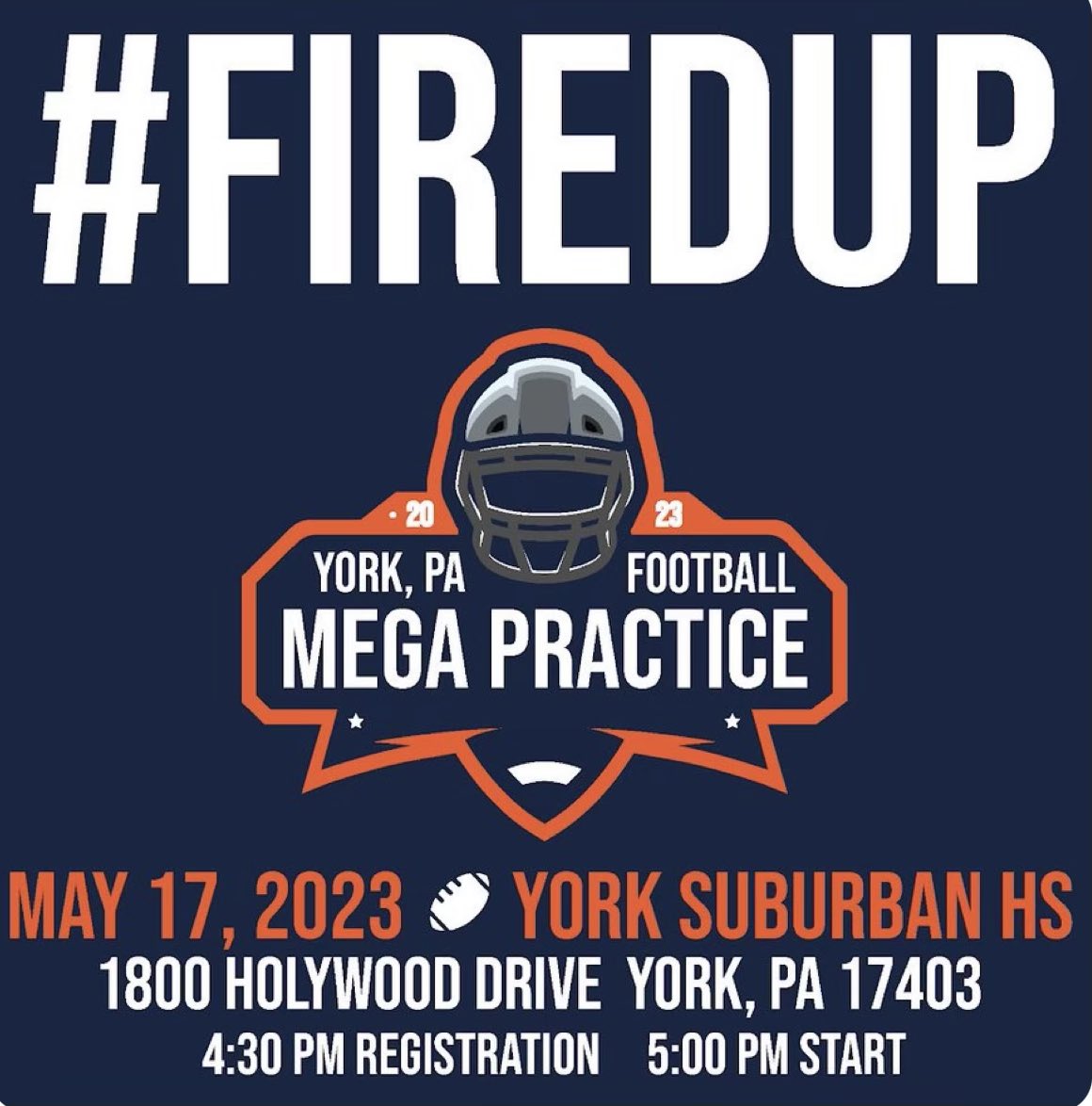 Looking forward to competing in York on May 17th! <a href="/RussellStoner24/">Russell Stoner</a> <a href="/AFL_YorkPA/">AFL York PA</a> <a href="/ExeterTwpFB/">EXeter Twp PA FB</a>