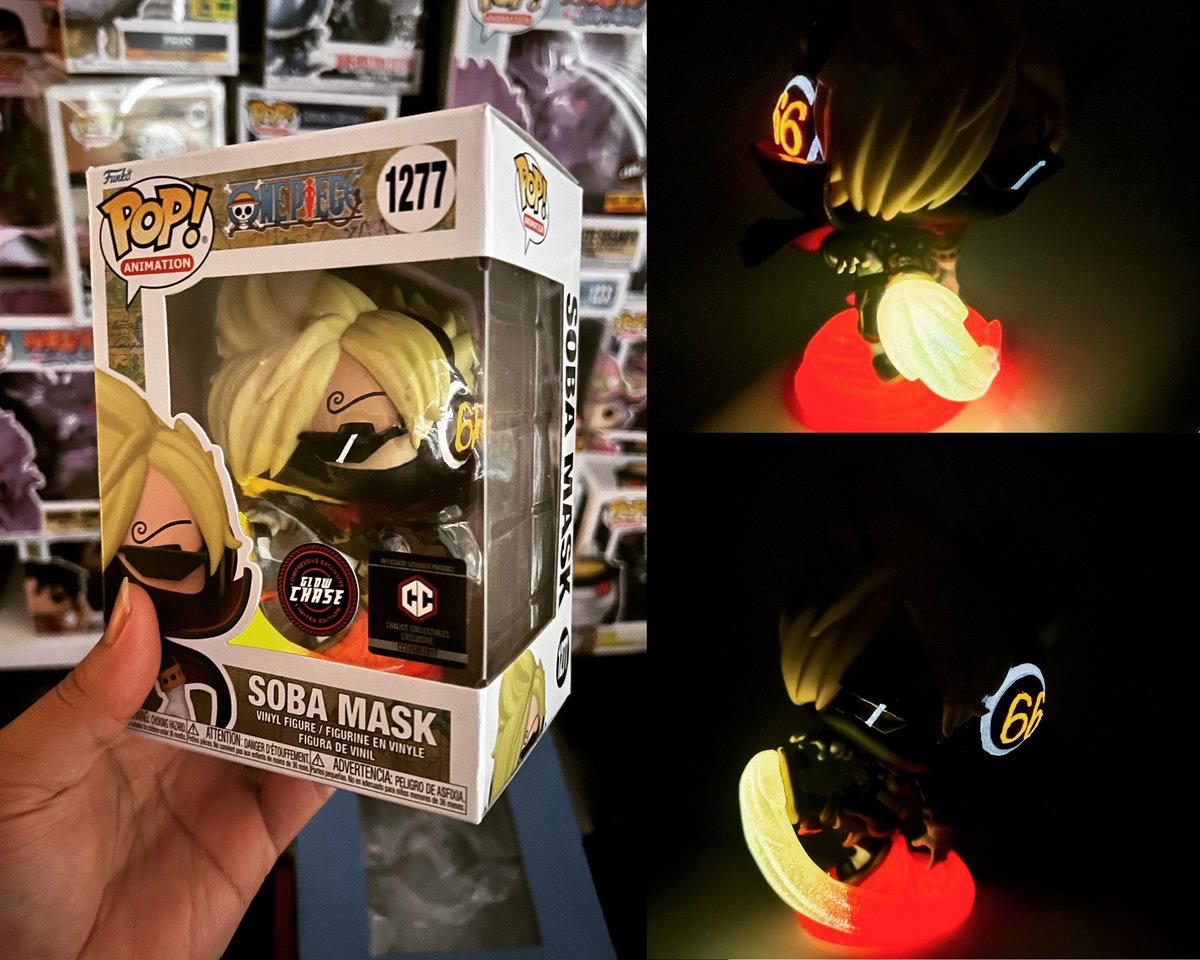 CompressivePops's tweet image. Soba Mask Sanji Funko Pop from One Piece Anime