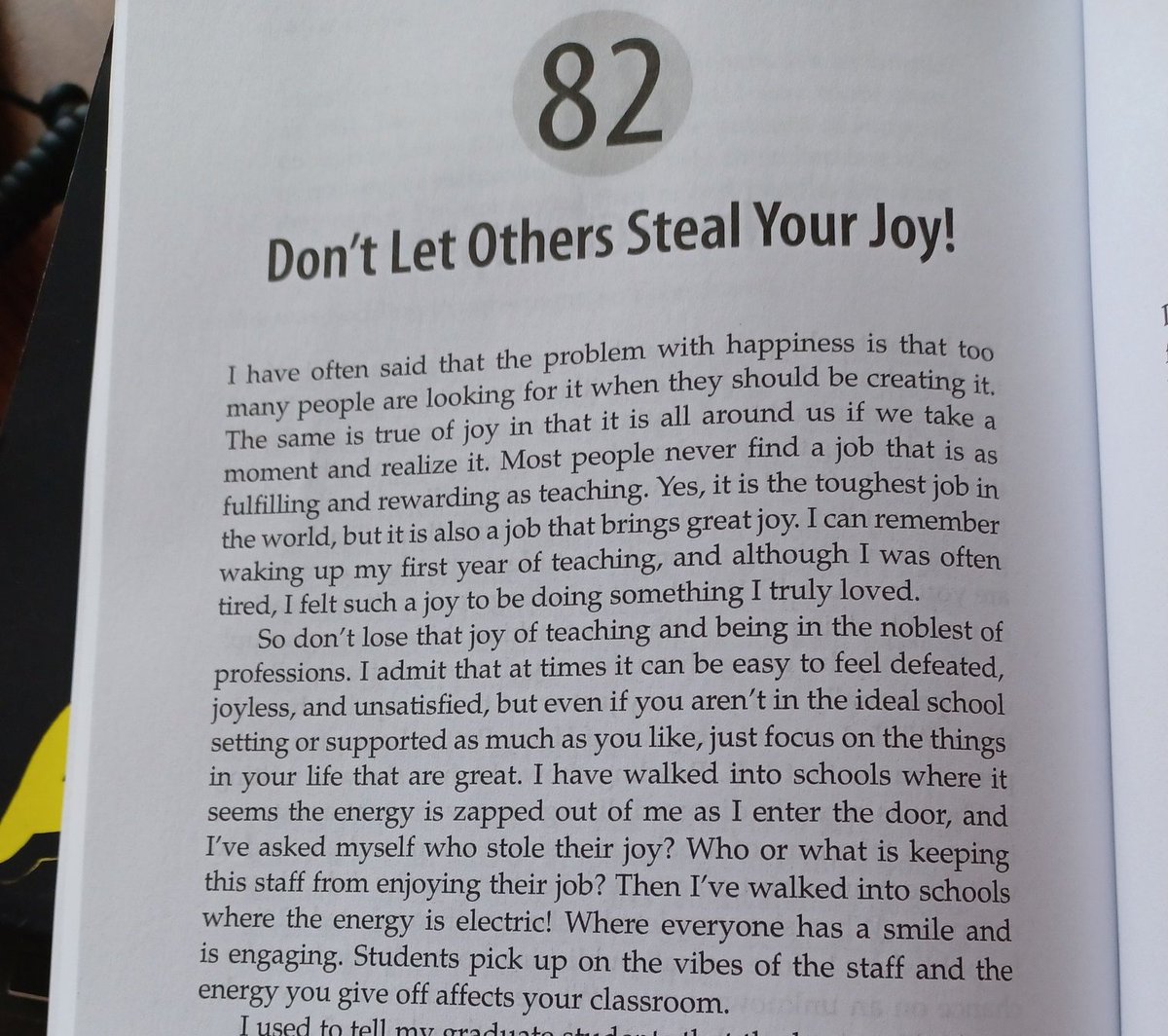 DrBradJohnson's tweet photo. Don't let others steal your joy! 
https://t.co/ut4GZsFvnp https://t.co/F5Mbhybs9b