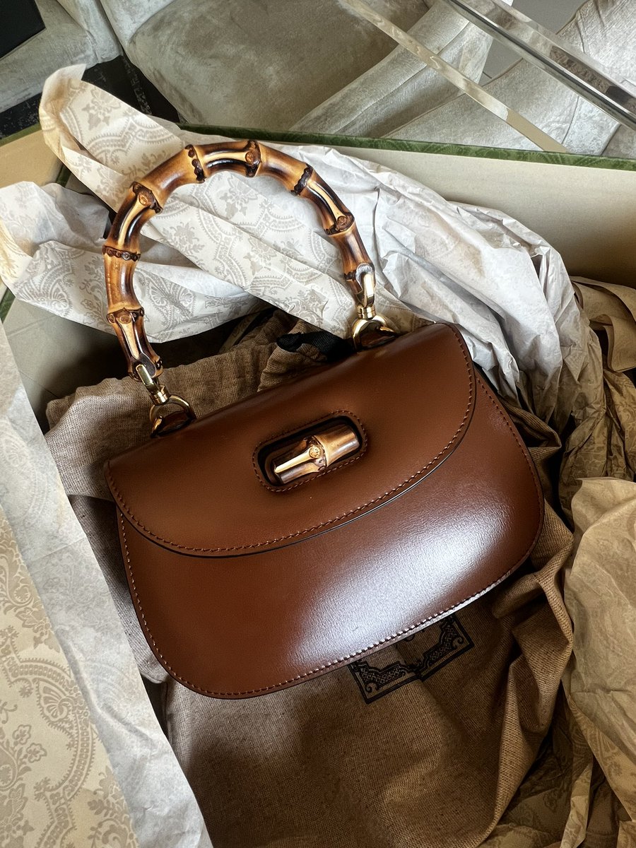 …I gasped!! 🥰😍❤️ #GucciBamboo1947 #Gucci