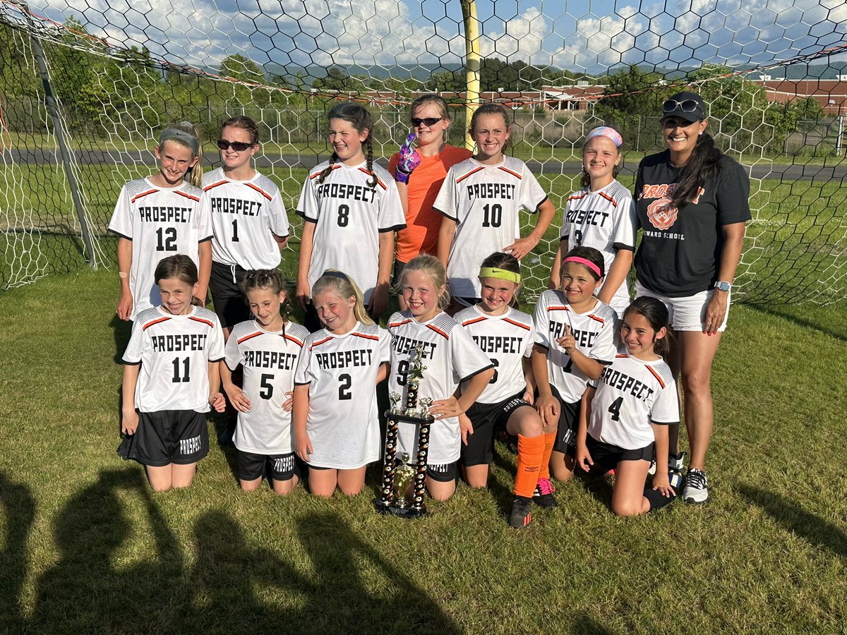 🐾 Congratulations to our Lady Tiger Cubs soccer team for winning the BCS elementary soccer championship tonight!! #PRESpride  🐾