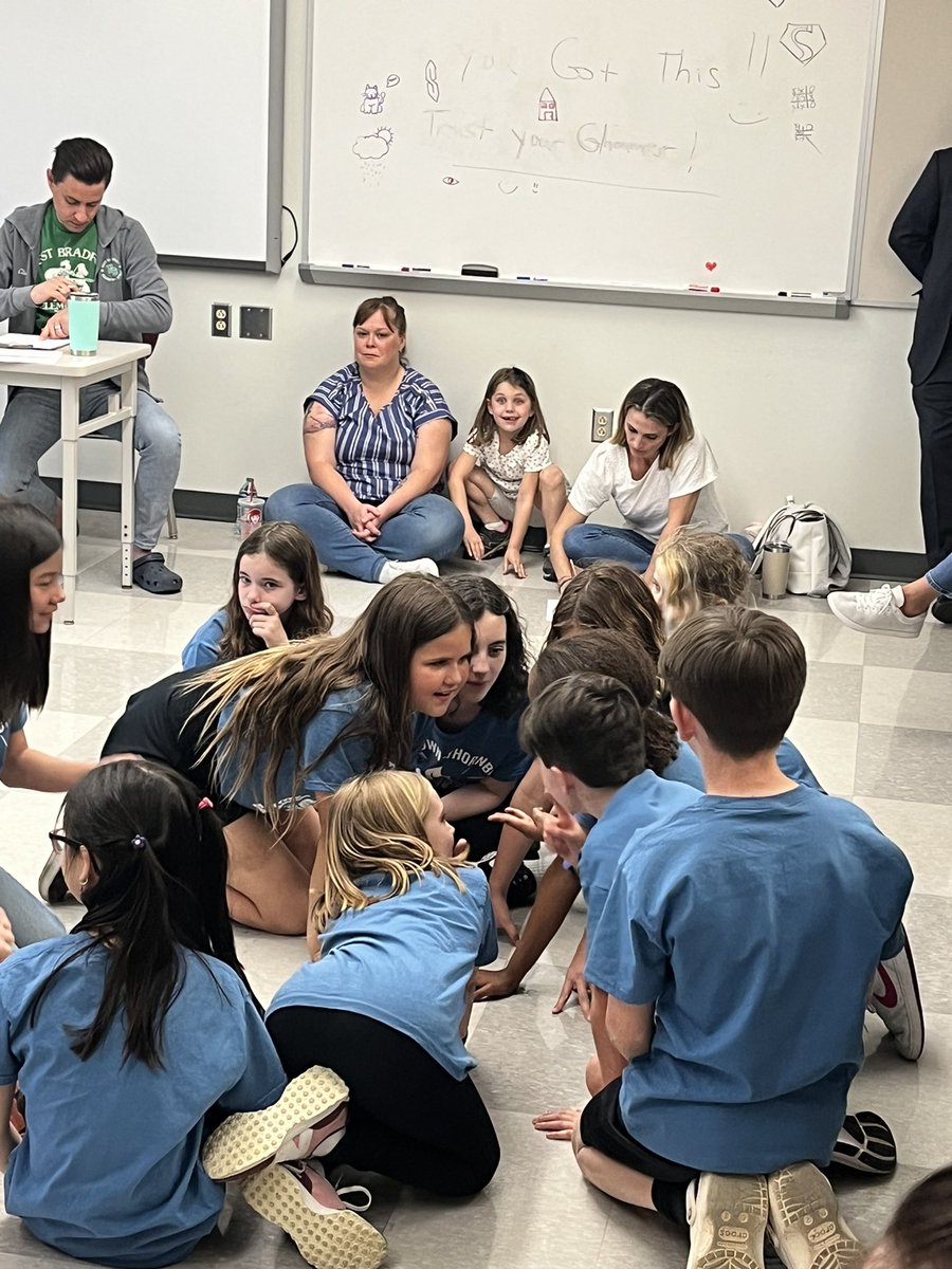 WTE Chapter Champions are off to an amazing start at the Reading Olympics competition! 2 rounds down and 1 to go. So proud of our readers! #ReadingOlympics Good luck to the WTE Page Pirates competing across the hall!