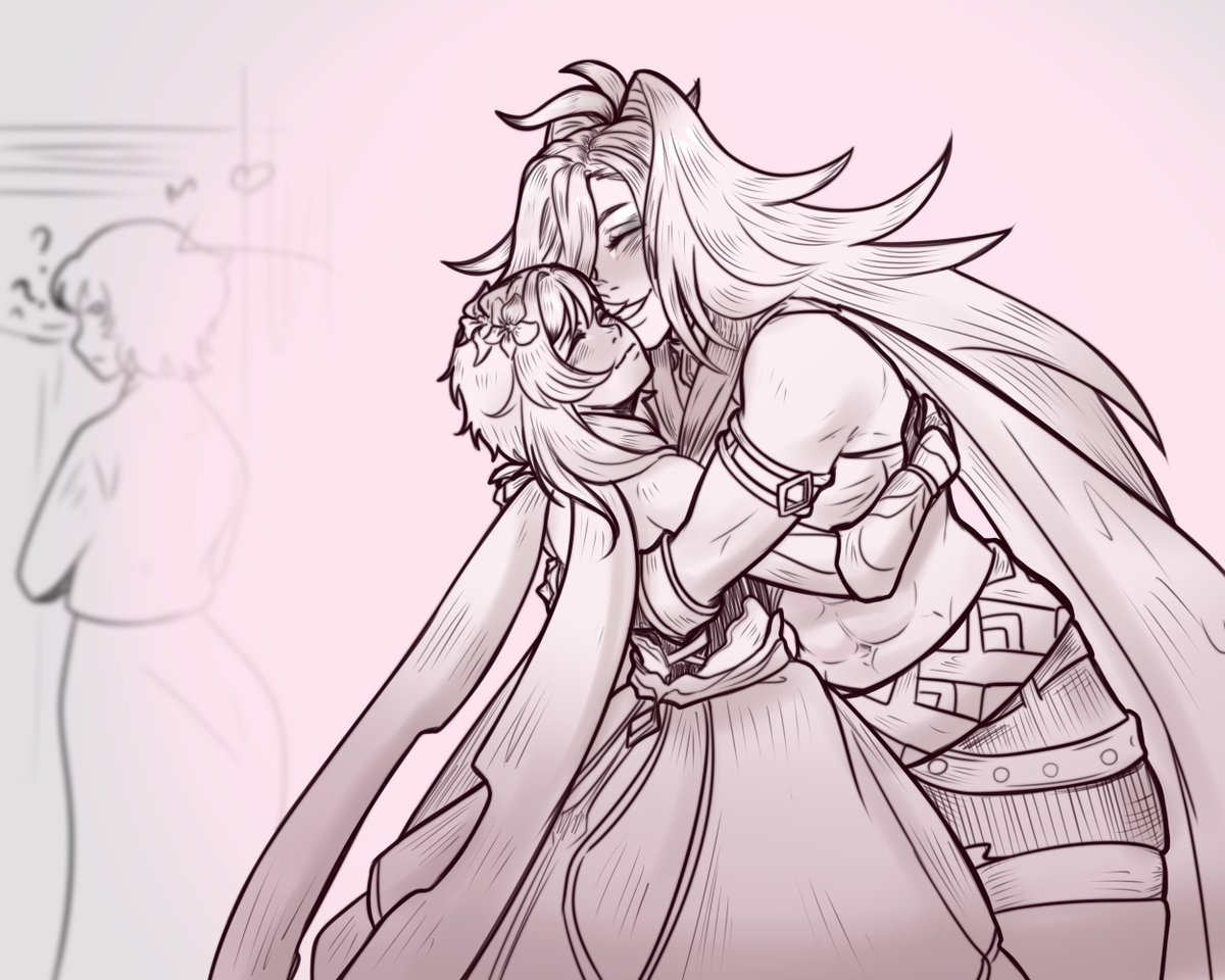 Reilin64949487's tweet photo. #ArtistOnTwitter #art #GenshinImpact #fanart #Lumine #Dehya https://t.co/LhLe1IJh4M