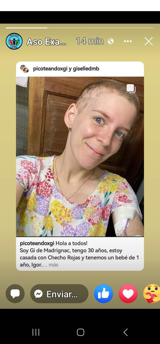 Solidaridad Exas CEPB   con Gisselle De Madrignac