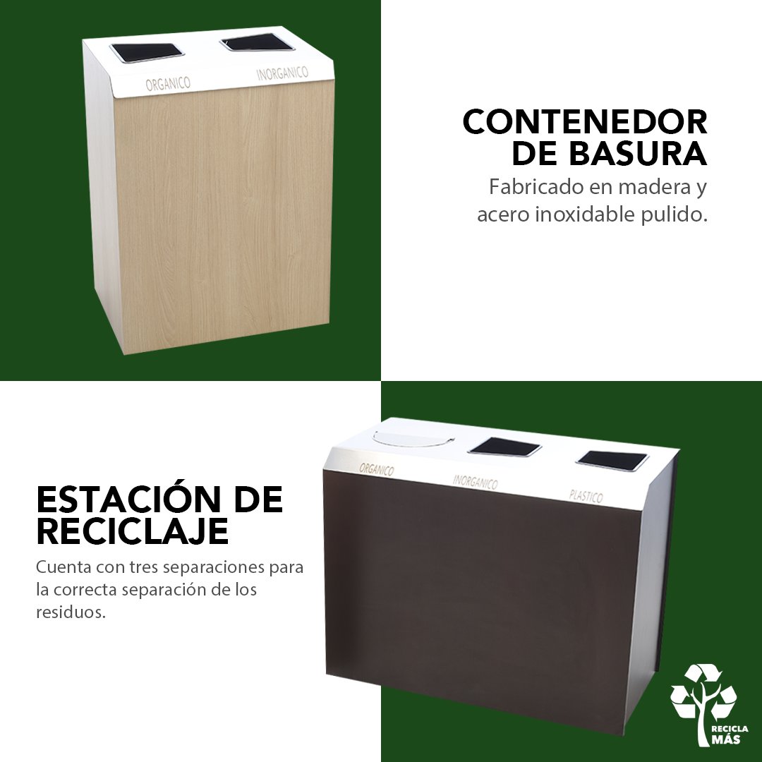 ReciclamasMX's tweet photo. Un contenedor de basura adecuado puede ayudarte a mantener tu hogar o negocio más limpio y ordenado, y también puede contribuir a una gestión de residuos más eficiente y responsable.
Visita https://t.co/rjIpCAqWgz

#ReciclaMas #ContenedoresDeBasura #GestiónDeResiduos. https://t.co/SSDPNG6D6X