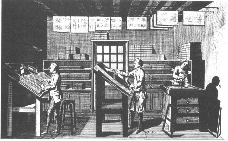 julietsperling's tweet photo. I'm looking for images of prints hanging from overhead lines or drying racks in late 18th c/early 19th c. print shops. Any ideas, #bookhistory & #critbib friends? https://t.co/RLgZks1rUS