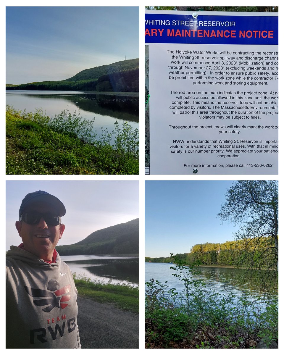 b52murph's tweet image. Beautiful evening 😎. Plenty of trail even though a portion is closed... #onlyinmassachusetts #TeamRWB
