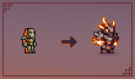 Triangle Commissions Open On Twitter Molten Armor Resprite Terraria