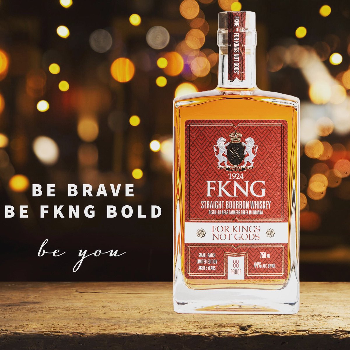 fkngbourbon's tweet photo. We are bold with our name and our FKNG Bourbon.

For those that enjoy the silky caramel love in the beginning and the rye spice finish at the end. Cheers!

#bourbon #whiskey https://t.co/9d3MvyaqfO