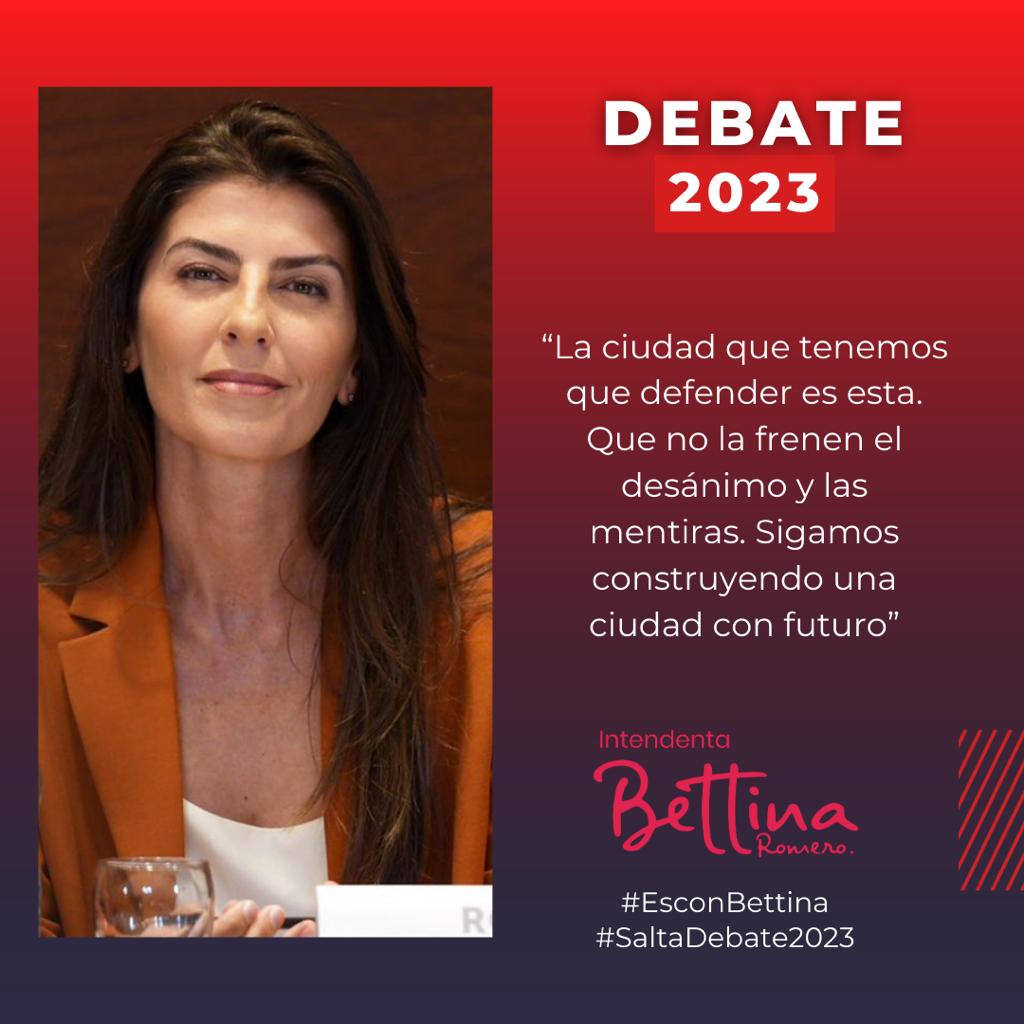 #EsConBettina #SaltaDebate2023