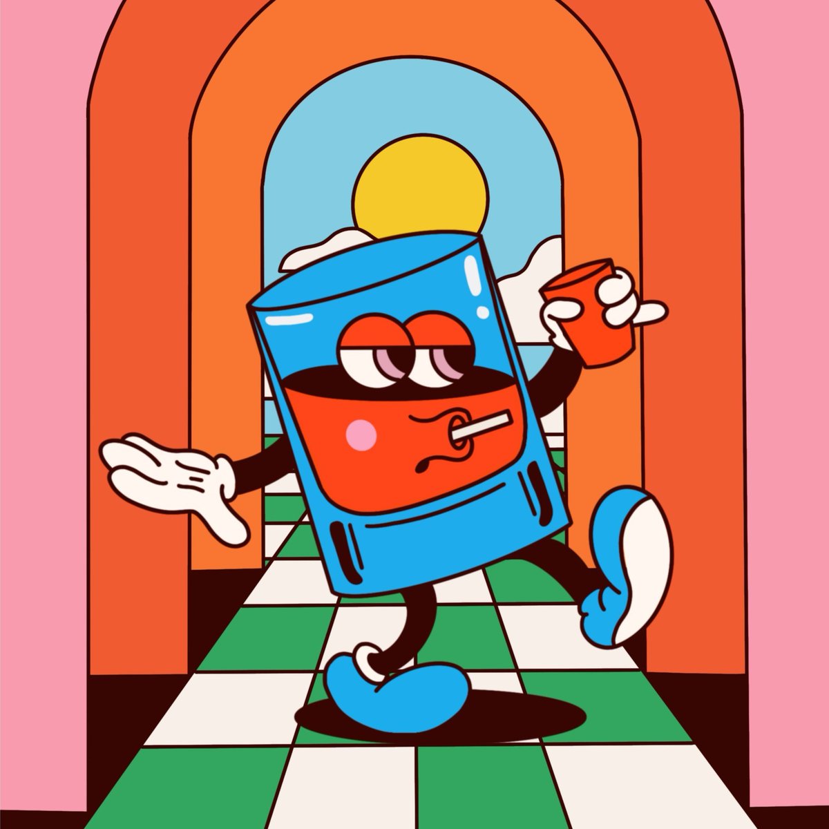 My 2nd entry for 1/1 art contest 🥤<a href="/SipsNFT_/">Sips🥤</a> 
#staysippin