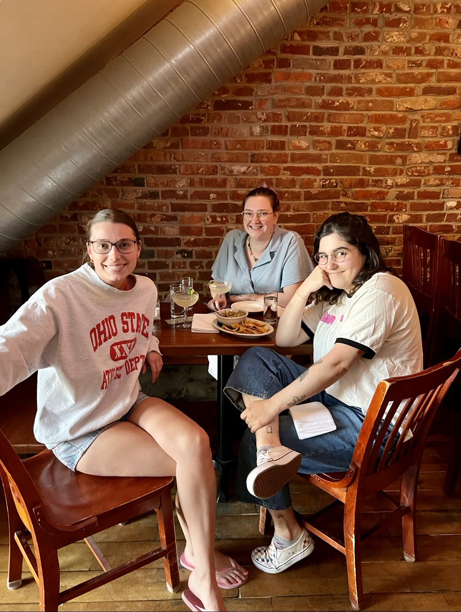Eva_Scott's tweet photo. Three undecided voters sitting in a bar… (we AREN’T working the Philly mayoral) https://t.co/nPPeSMbWFJ