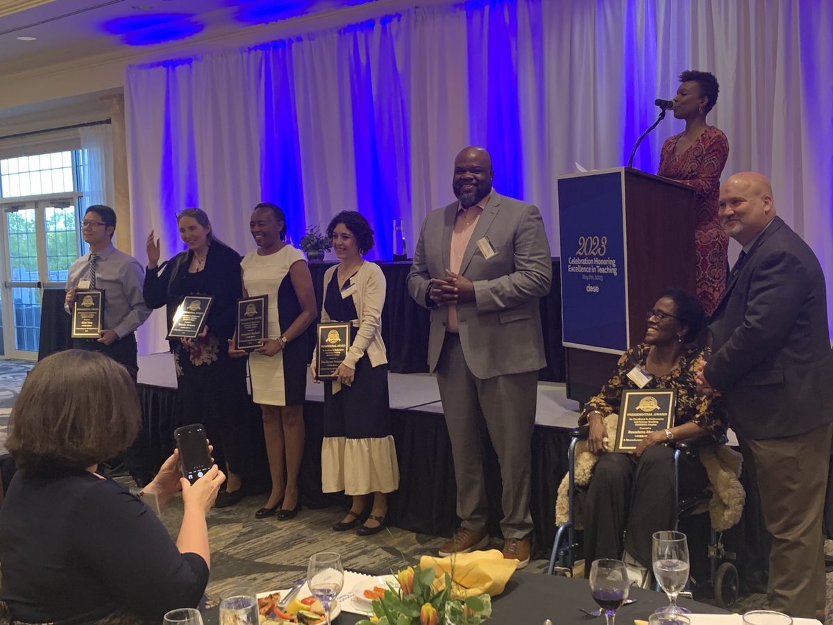 Congratulations to our #PAEMST 2023 MA finalists! Celebrated tonight with <a href="/MASchoolsK12/">Massachusetts K-12</a>