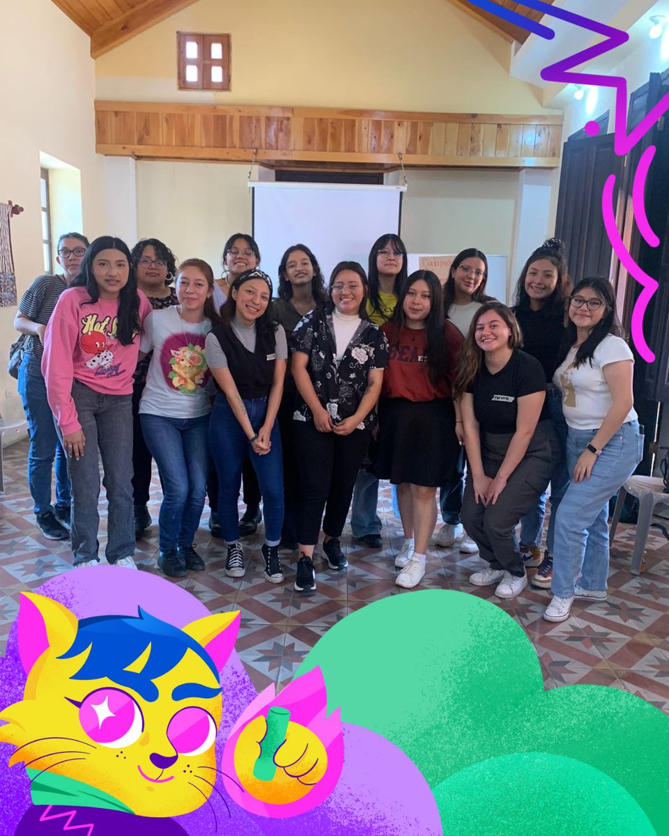 catcallsofgt's tweet image. 💚 El sábado comenzamos con 💖 Gartísticas 💖 nuestra Escuela de Creación de Contenido con Enfoque de Visibilización de Acoso Callejero. 

🫶🏾❤️‍🔥 Qué chulo fue encontrarnos, platicar, compartir nuestras vivencias y crear complicidades.