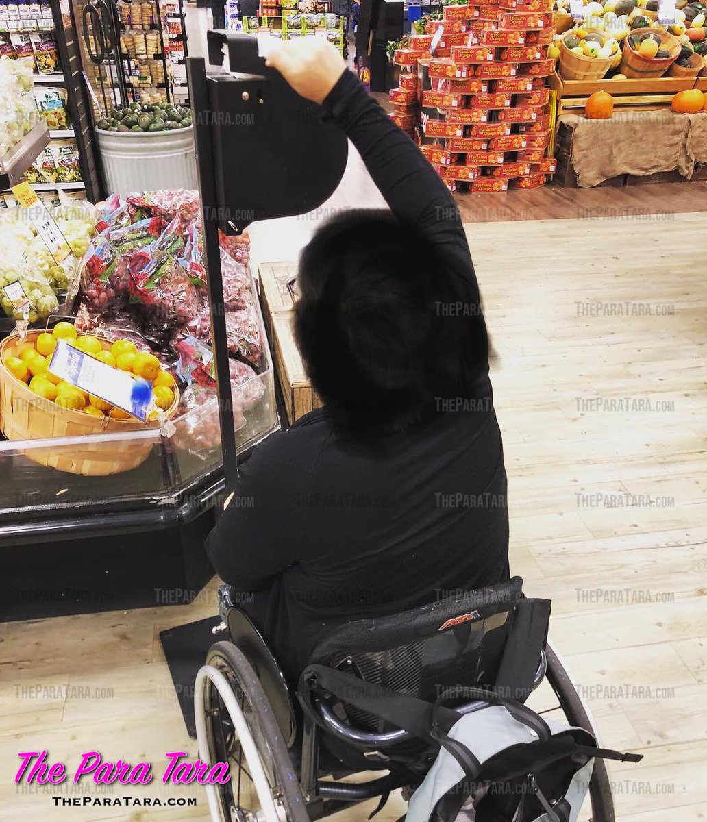 TheParaTara's tweet photo. Like, really, even just two inches lower would help us.
#wheelchair,#wheelchairgirl,#disabledmodel,#paraplegic,#disabledbutcute,#disabledandcute,#disabledgirl,#disabledwoman https://t.co/WKFOhA9ofo