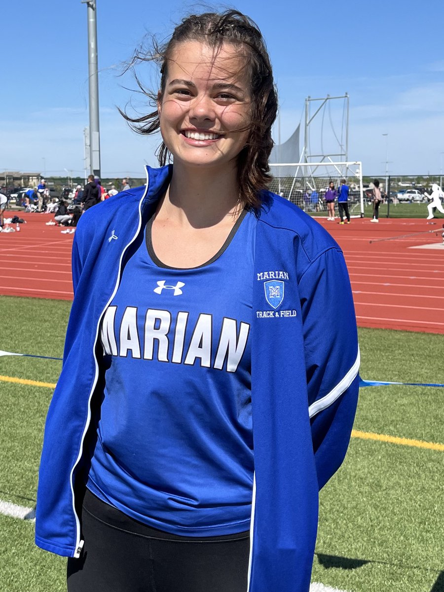 GregGolka's tweet photo. Audrey Arthur qualifies for State in the Shot Put with a PR! https://t.co/yaTF6gRA18
