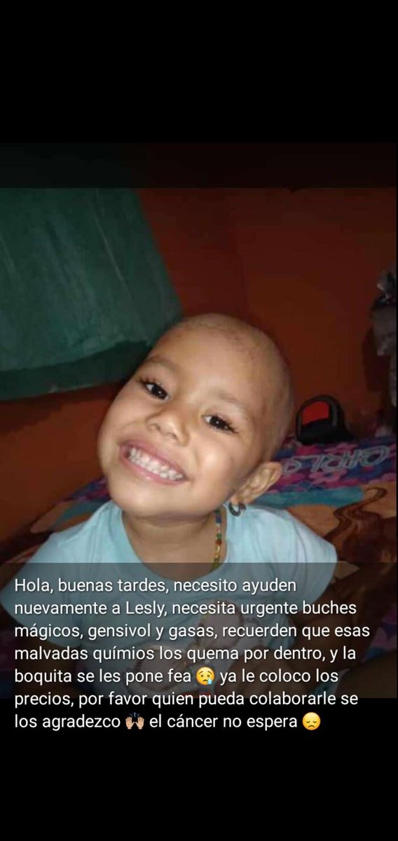 DEYBHYS's tweet photo. Leslie esta en el hospital central de Valencia. Quien pueda colaborar con lo que pueda sera bienvenido. #LosBuenosSomosMas @MamaLisVzla @Creandosvzla20 Banesco 0134 04121438302 17892359 https://t.co/og5l8CaHVs