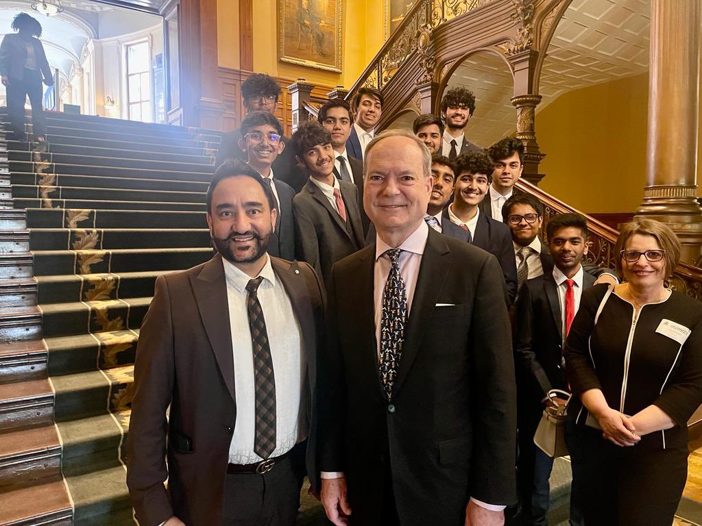 King Group of Companies is sponsoring the trip of team of 12 students from Central Peel Secondary School who were the only Canadian winners at NASA from over 26000 students to NASA’s 2023 Conference in Texas. A special thanks to MPP Hardeep Grewal for hosting us at Queen’s Park.