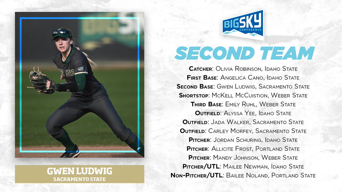 The lineup is TOO GOOD 🙌

Congrats to the 2023 #BigSkySB All-Conference Second Team ‼️

#ExperienceElevated