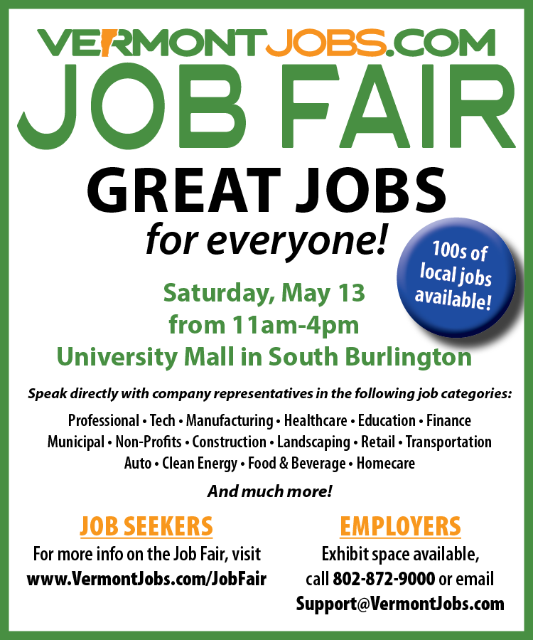 WorkingFields's tweet photo. Take a trip to the mall this Saturday and land your next job! We'll be at University Mall in Burlington from 11-4 for this job fair. 

Walk-in interviews welcome! https://t.co/4geJMMfy2c