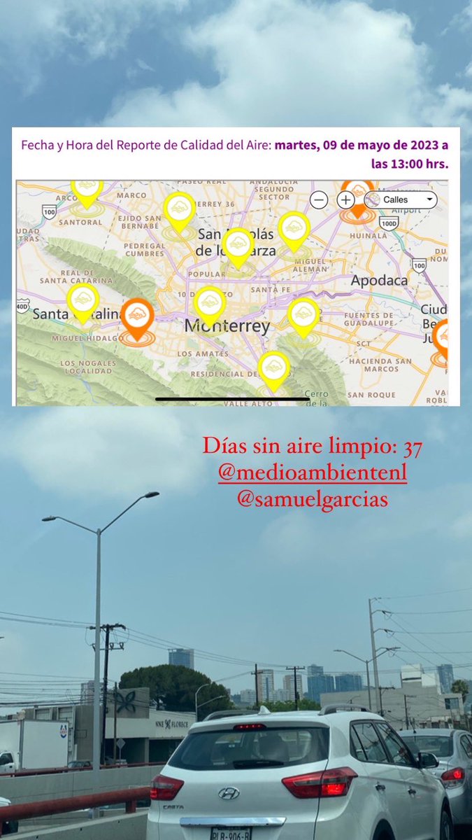 Ferveg2000's tweet photo. POV: Te quejas por 37 días de la terrible calidad de aire en la ciudad y el Gobernador @samuel_garcias te bloquea 💀💀 ¿Es esto servicio público Gobernador? 

Si esta cansado, mejor tome medidas 

#respiranuevoleon #airelimpio #Contaminacion #salud #nuevoleon  @nuevoleon @elnorte https://t.co/rwdgPkqxgh