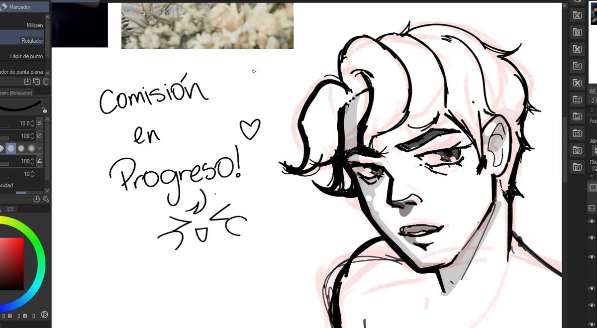 orquideabloom's tweet photo. comisión en progreso 🦋
#comissionsopen #digitalart #dibujodigital https://t.co/ju9P5hWWRk