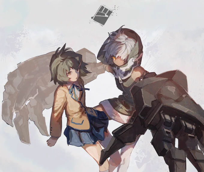 ストレングスとユウ  #ブラックロックシューター
