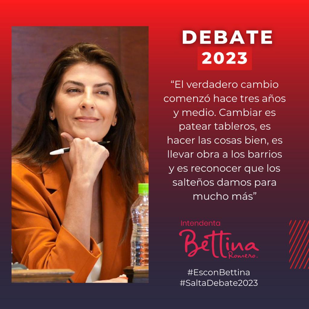 #EsConBettina #SaltaDebate2023