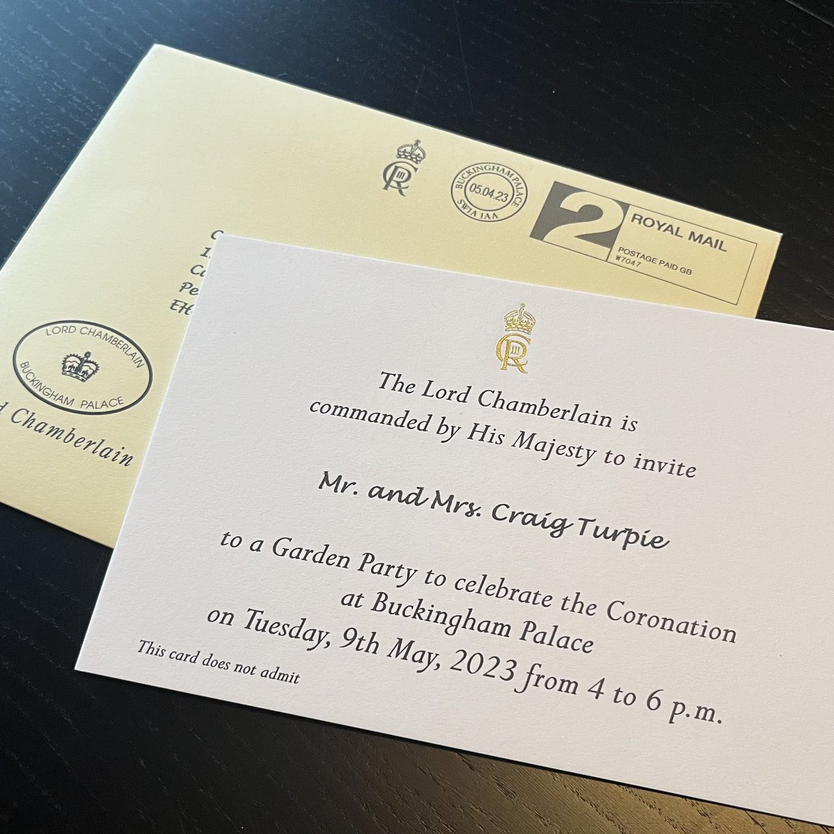 It was a great pleasure to be invited to Buckingham Palace for the Garden Party to celebrate the #Coronation, representing @scouts, and to be presented to @KensingtonRoyal. A memorable day. ⚜️👑